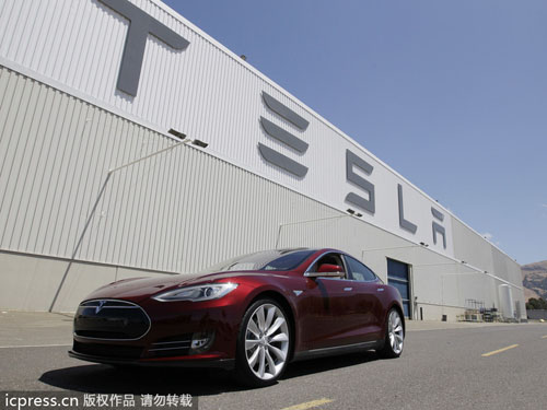 特斯拉:Model S已通過德國安全機構檢測
