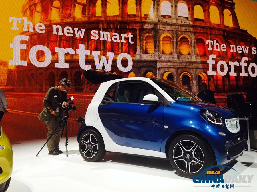 德國正式發(fā)布smart兩新車型 明年進入中國市場