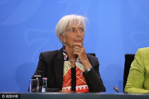 IMF總裁拉加德：對今明兩年全球經濟前景感到樂觀