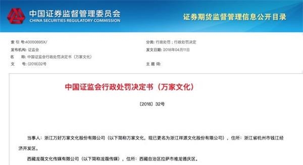 詢問筆錄細節(jié)曝光！證監(jiān)會罰趙薇夫婦市場禁入5年