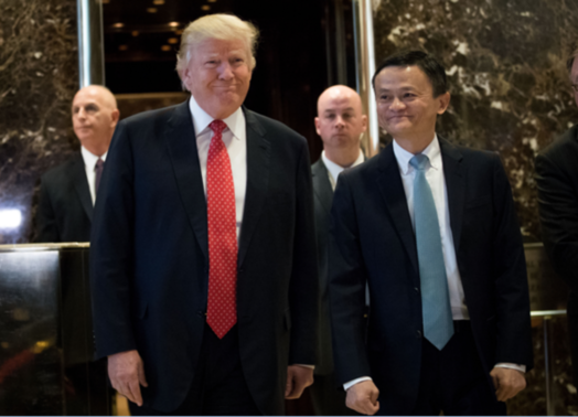 馬云的全球化之旅繼續(xù)，這次握手的是三千美國(guó)小企業(yè)主